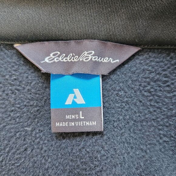 EDDIE BAUER First Ascent Jacket Men's Large Greenish Gray Full Zip Lightweight - Picture 5 of 6